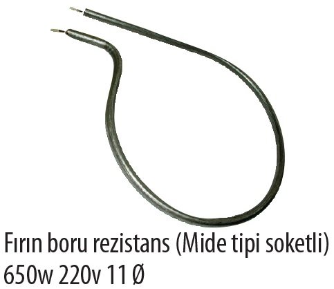 Mide Tipi Soketli F�r�n Boru Rezistans�