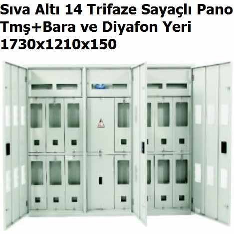S�va Alt� 14 Trifaze Saya�l� Pano