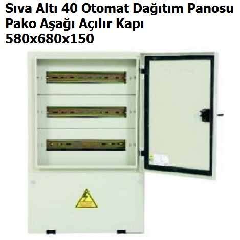 S�va Alt� 40 Otomat Pako A�a�� A��l�r Kap� Da��t�m Panosu