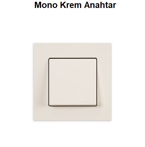 Mono Krem Anahtar