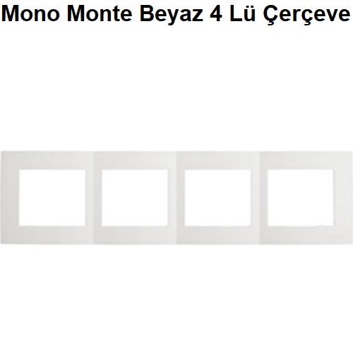 Mono Monte Beyaz 4 L ereve