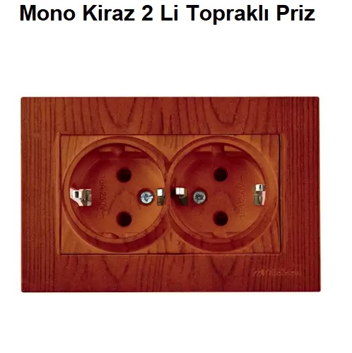Mono Kiraz 2 Li Toprakl Priz