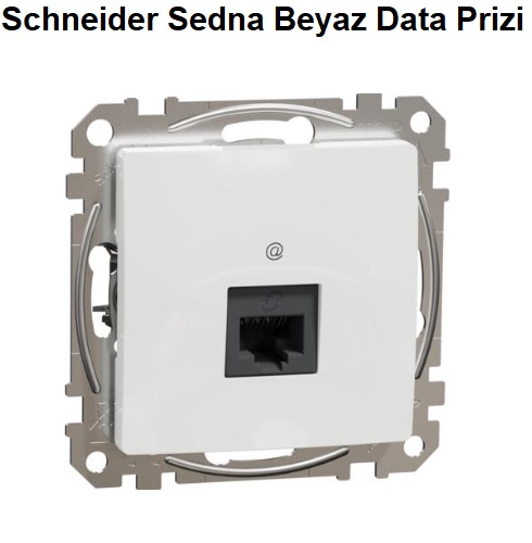 Schneider Sedna Beyaz Data Prizi