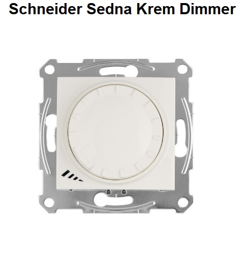 Schneider Sedna Krem Dimmer