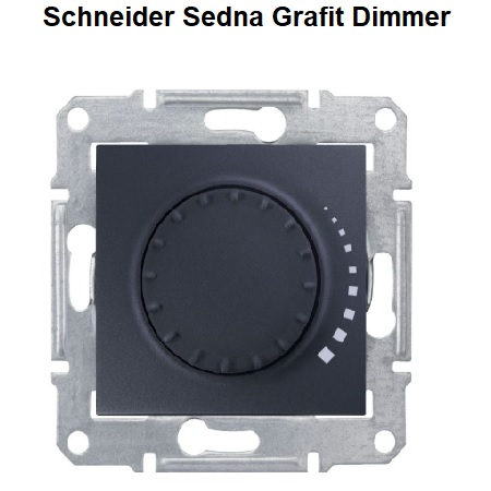 Schneider Sedna Grafit Dimmer
