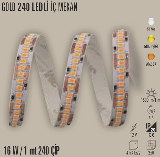 240 Ledli 16w 1500 Lmen erit Led