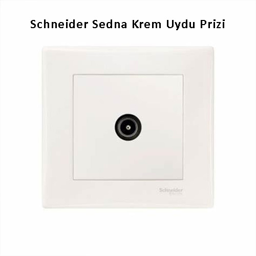 Schneider Sedna Krem Uydu Prizi