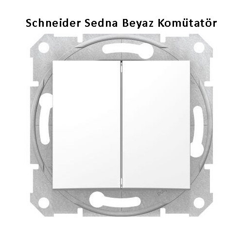 Schneider Sedna Beyaz Komtatr