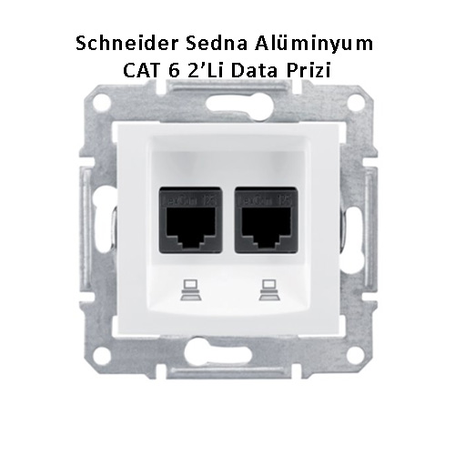 Schneider Sedna Alminyum CAT 6 2Li Data Prizi