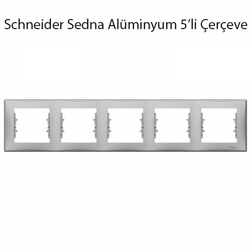 Schneider Sedna Alminyum 5`Li ereve