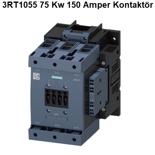 3RT1055 75 Kw 150 Amper Kontaktr