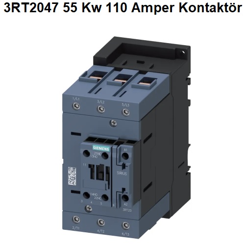 3RT2047 55 Kw 110 Amper Kontaktr